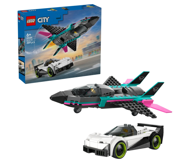 LEGO CITY 60489 Odrzutowiec kontra samochód - 1473507 - zdjęcie 2